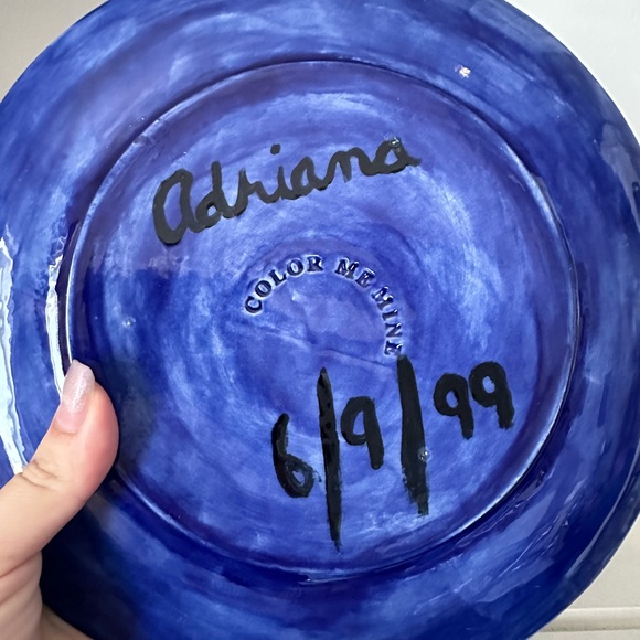 Art | Vintage Moon And Stars Plate | Poshmark